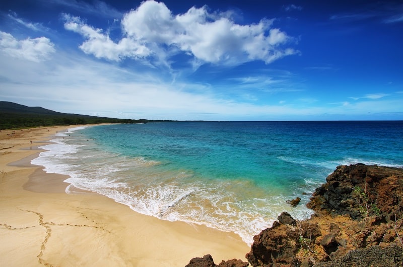 Makena Beach in Maui, Hawaii