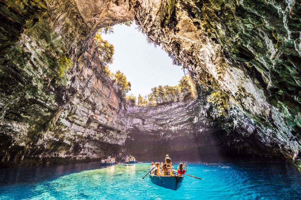 Melissani Cave