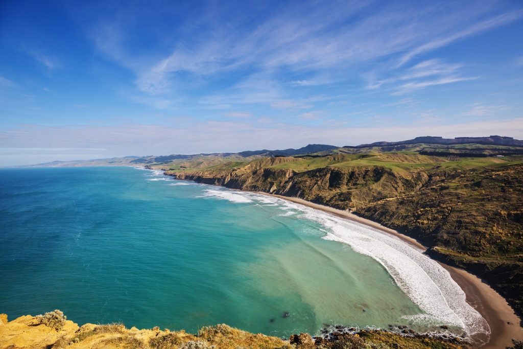 New Zealand coast