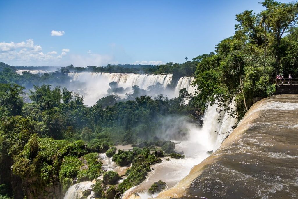 Iguaus Falls view from Argentinian side