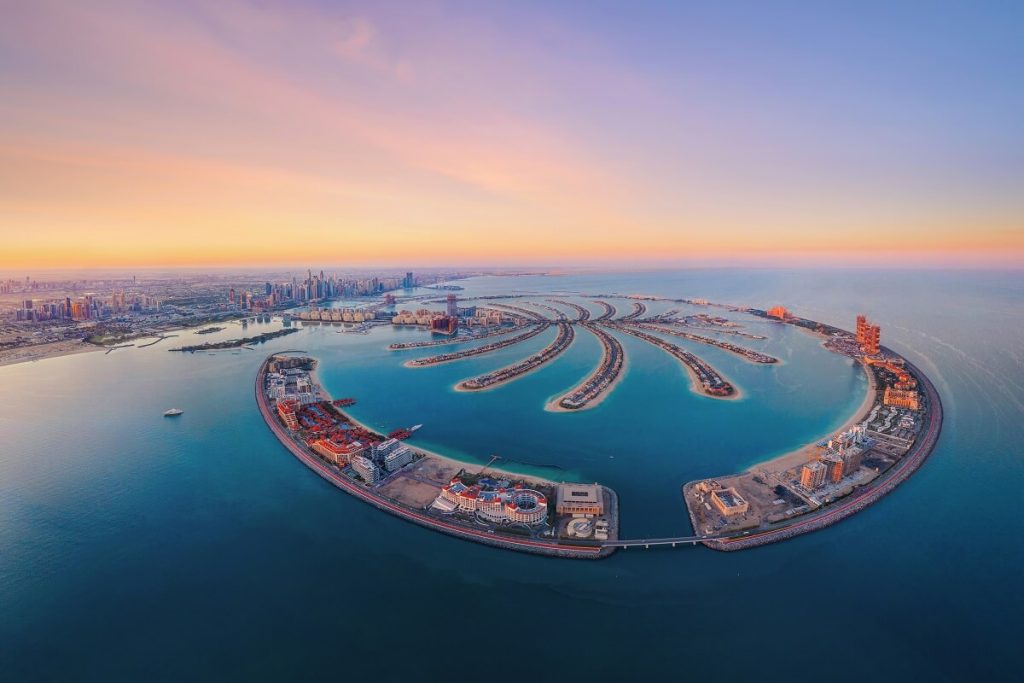 The Palm Jumeirah Island