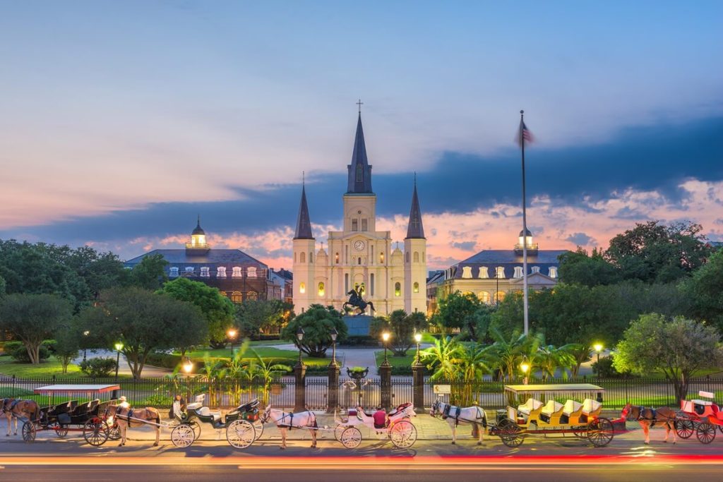 New Orleans Louisiana at Jackson Square